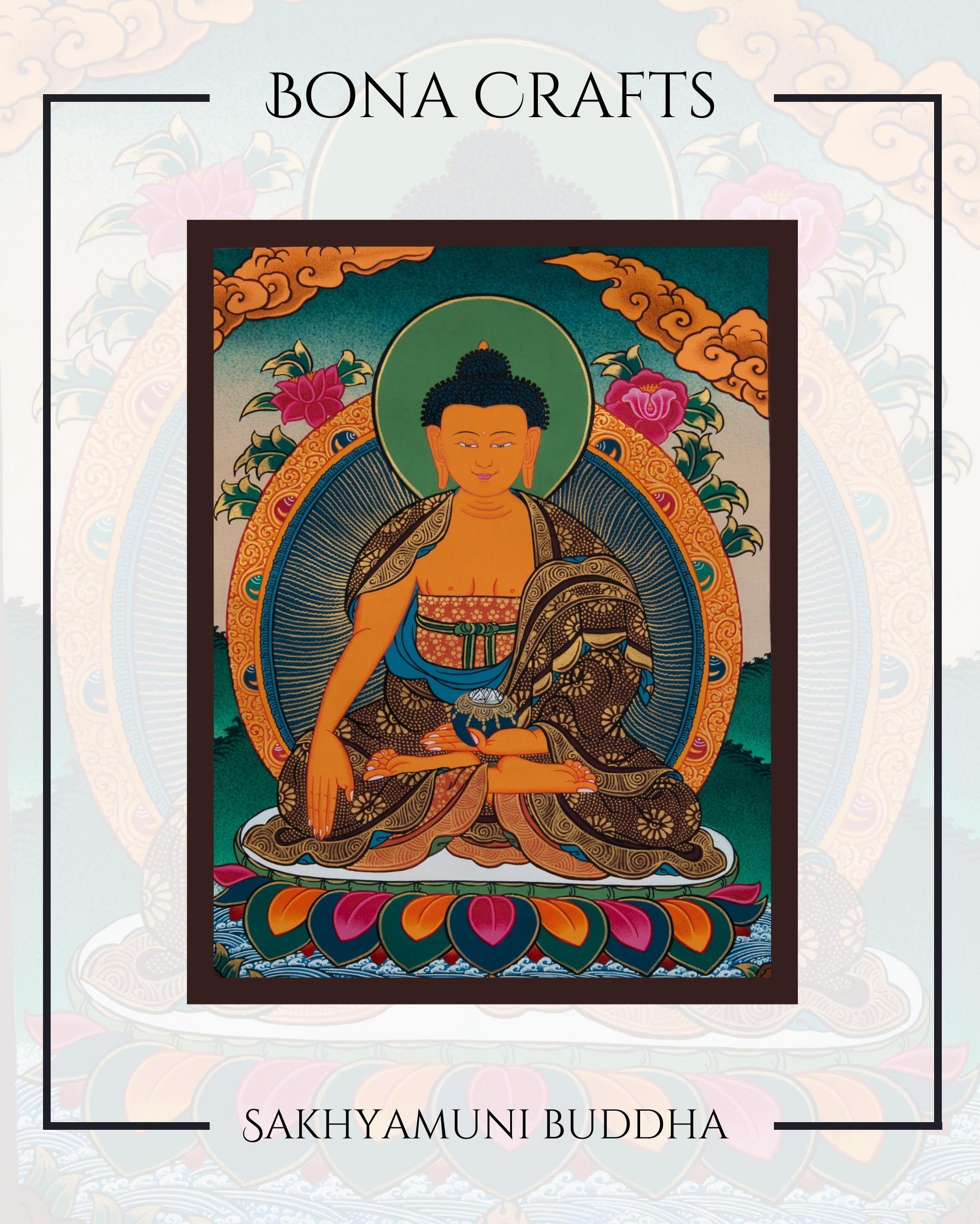 Shakyamuni Buddha Thanka painting