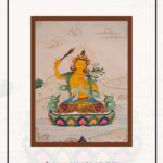 Manjushree thanka for wisdom