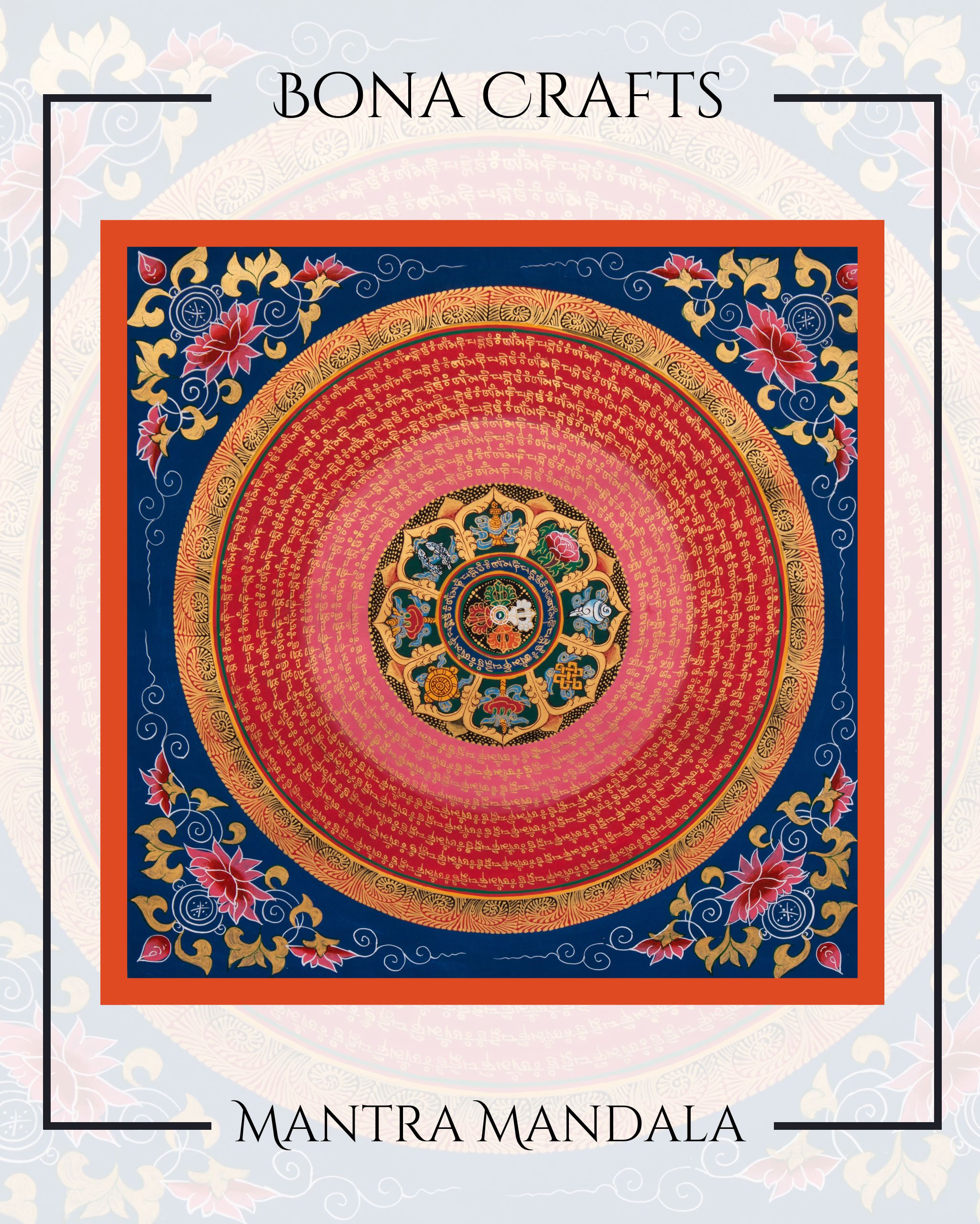 Mantra Mandala Painting